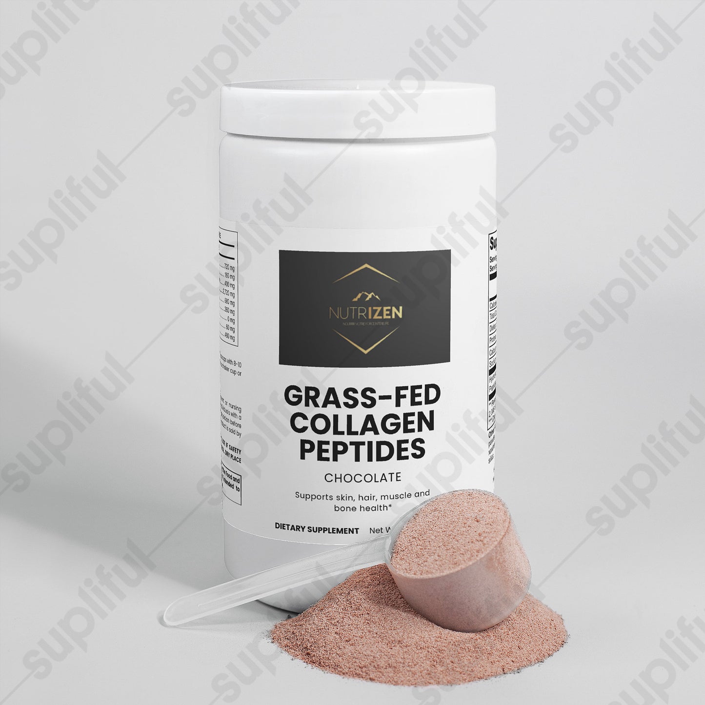 Grass-Fed Collagen Peptides Powder (Chocolate)