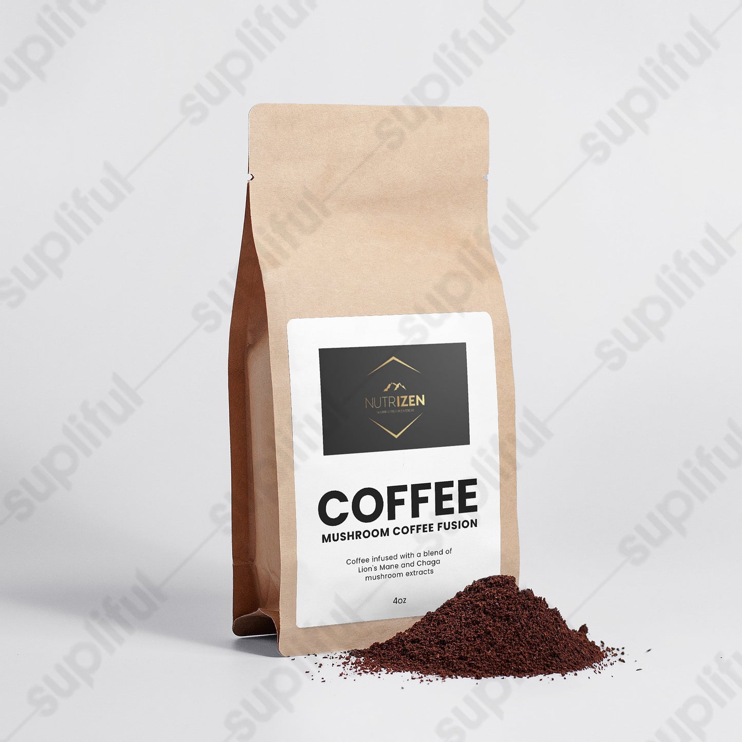 Mushroom Coffee Fusion - Lion’s Mane & Chaga 4oz