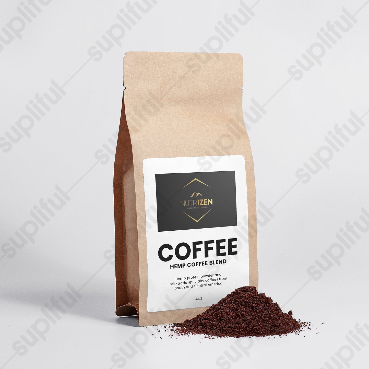 Hemp Coffee Blend - Medium Roast 4oz