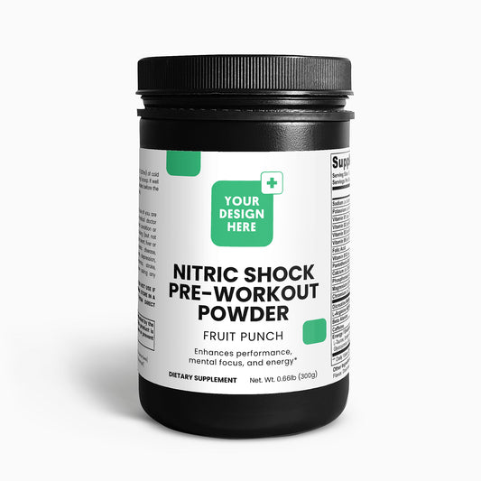 Nitric Shock Pre-Workout Powder (Fruit Punch)